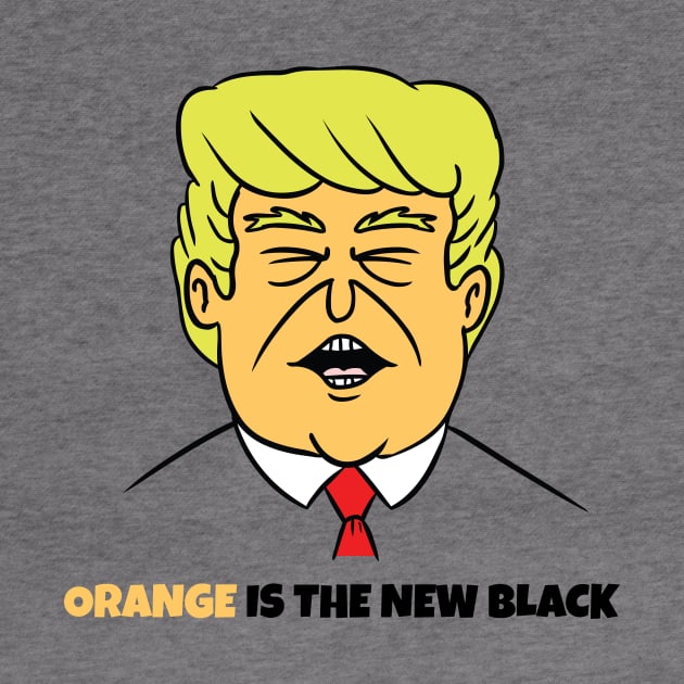 ORANGE NEW BLACK by toddgoldmanart